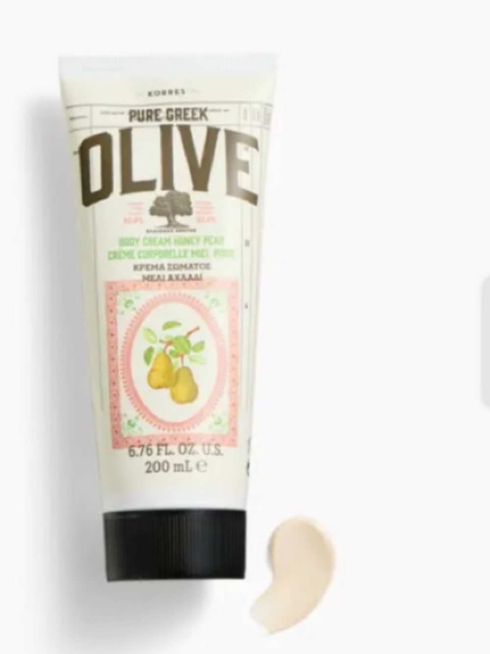 Korres Pure Greek Olive Honey
Pear Body Cream